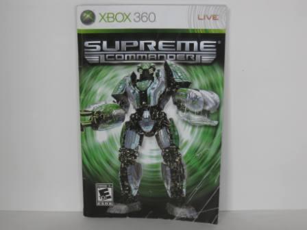 Supreme Commander - Xbox 360 Manual
